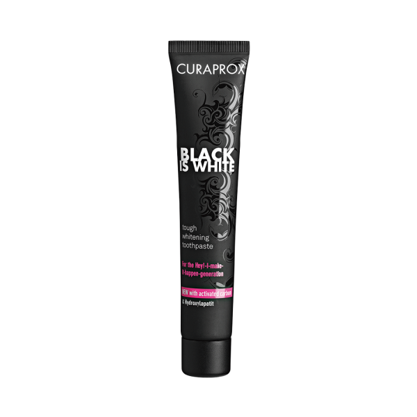 CURAPROX BLACK IS WHITE