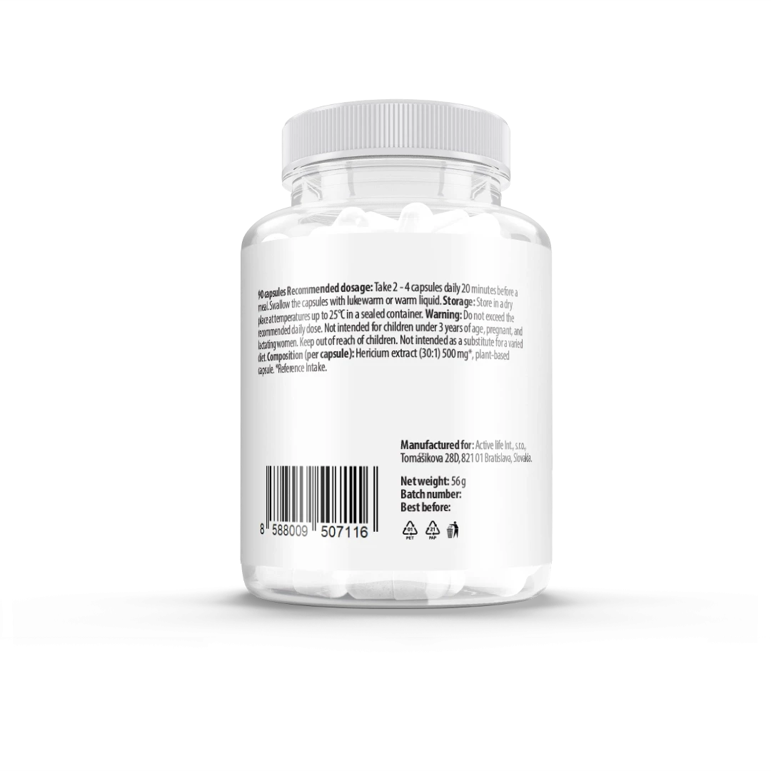 Zerex Hericium 500mg - memória és koncentráció