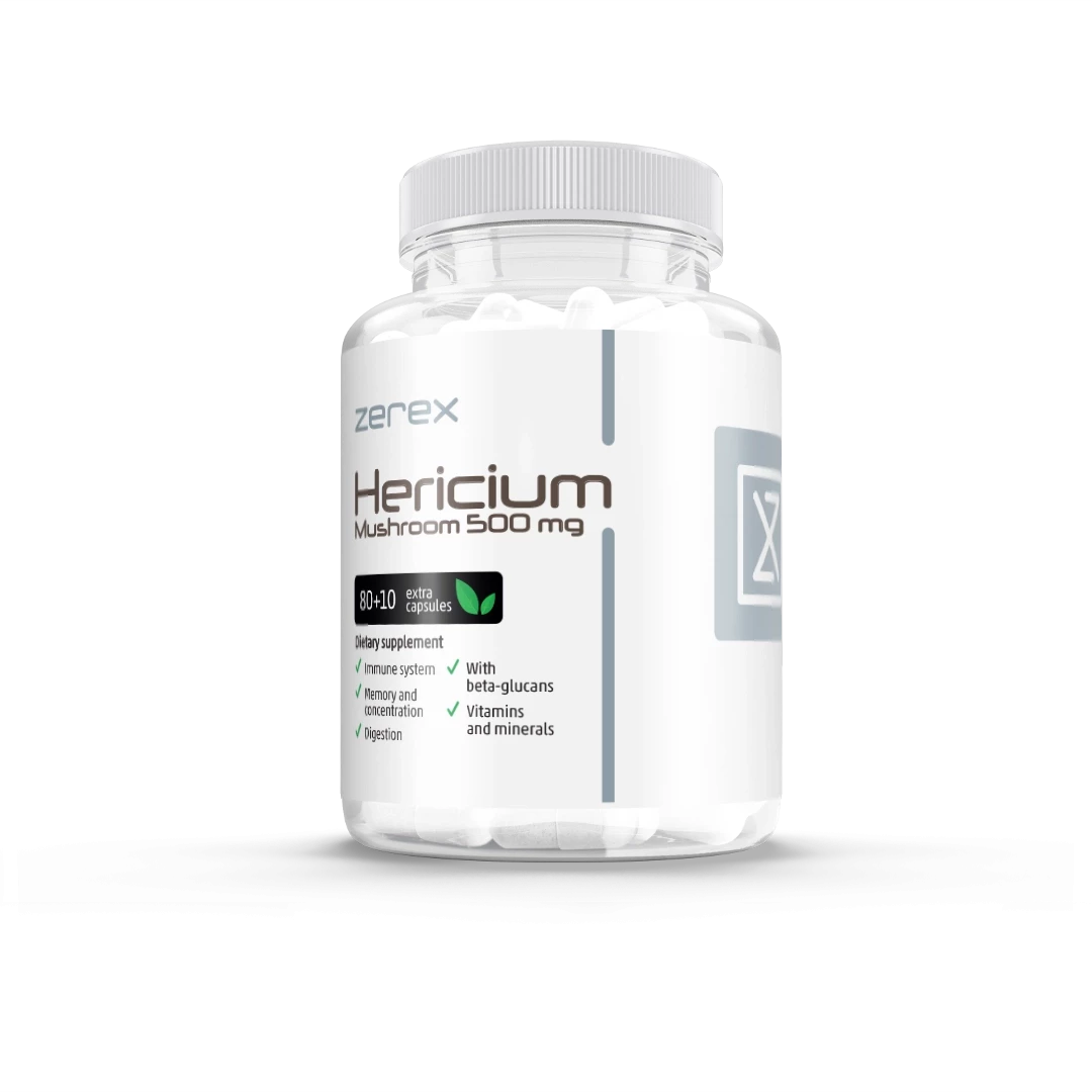 Zerex Hericium 500mg - memória és koncentráció
