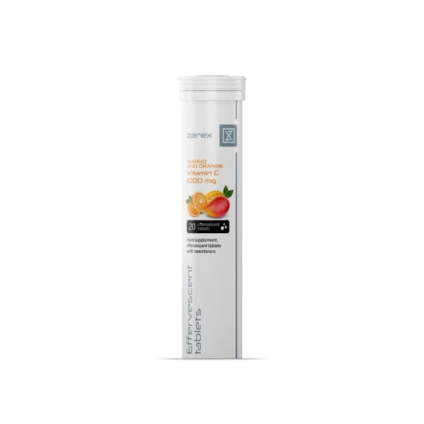 Zerex pezsgőtabletta C-vitamin aszpartám nélkül
